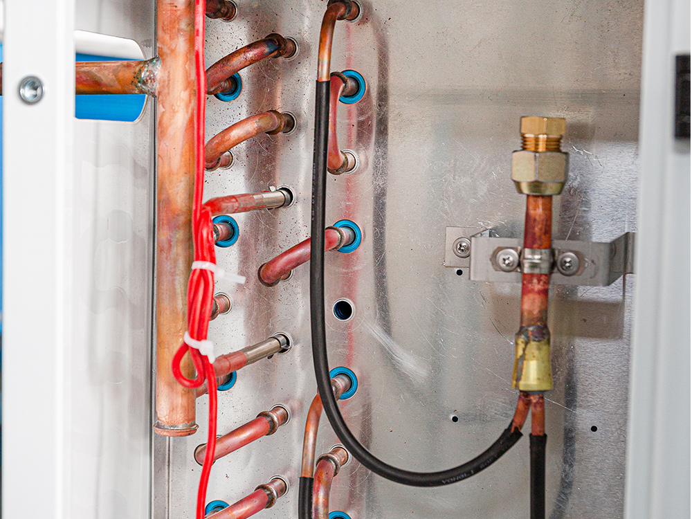 Enfriador de aire de sodio interno