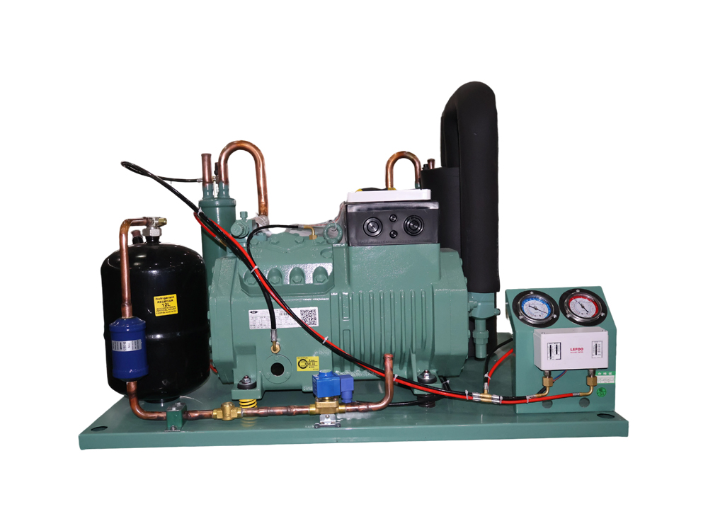 Unidad condensadora abierta sin condensador