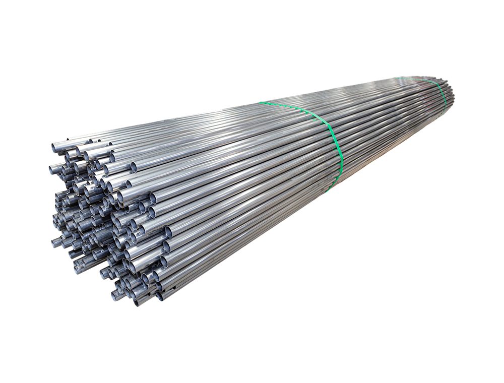 Tubo recto de acero inoxidable